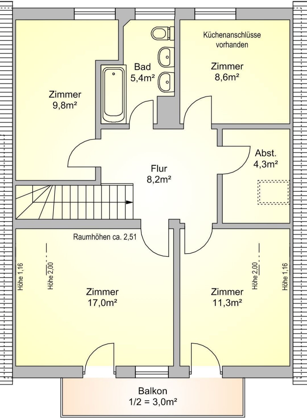 Grundriss Ferienwohnung